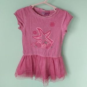 Toddler girls (18mo) pink ballerina shirt